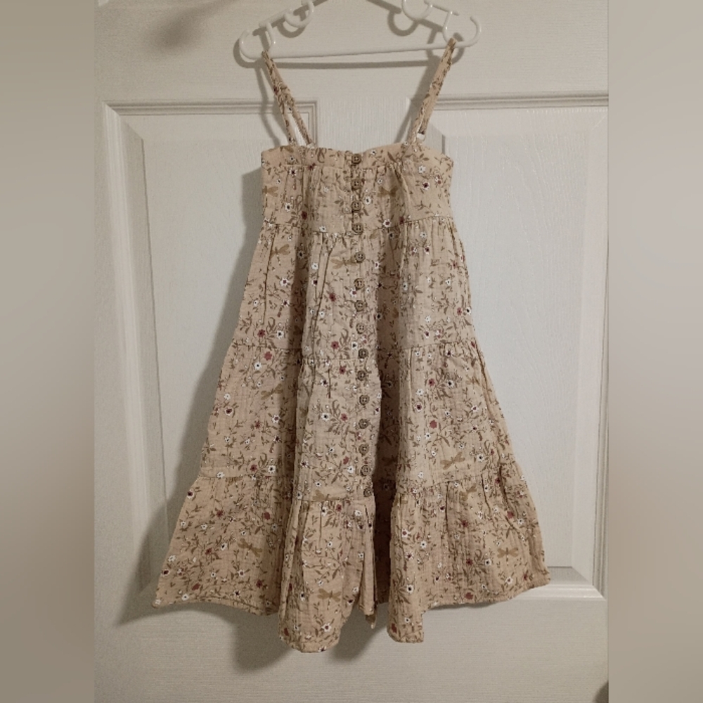 Rylee + Cru Dragonfly Maxi Dress 2/3Y NWT